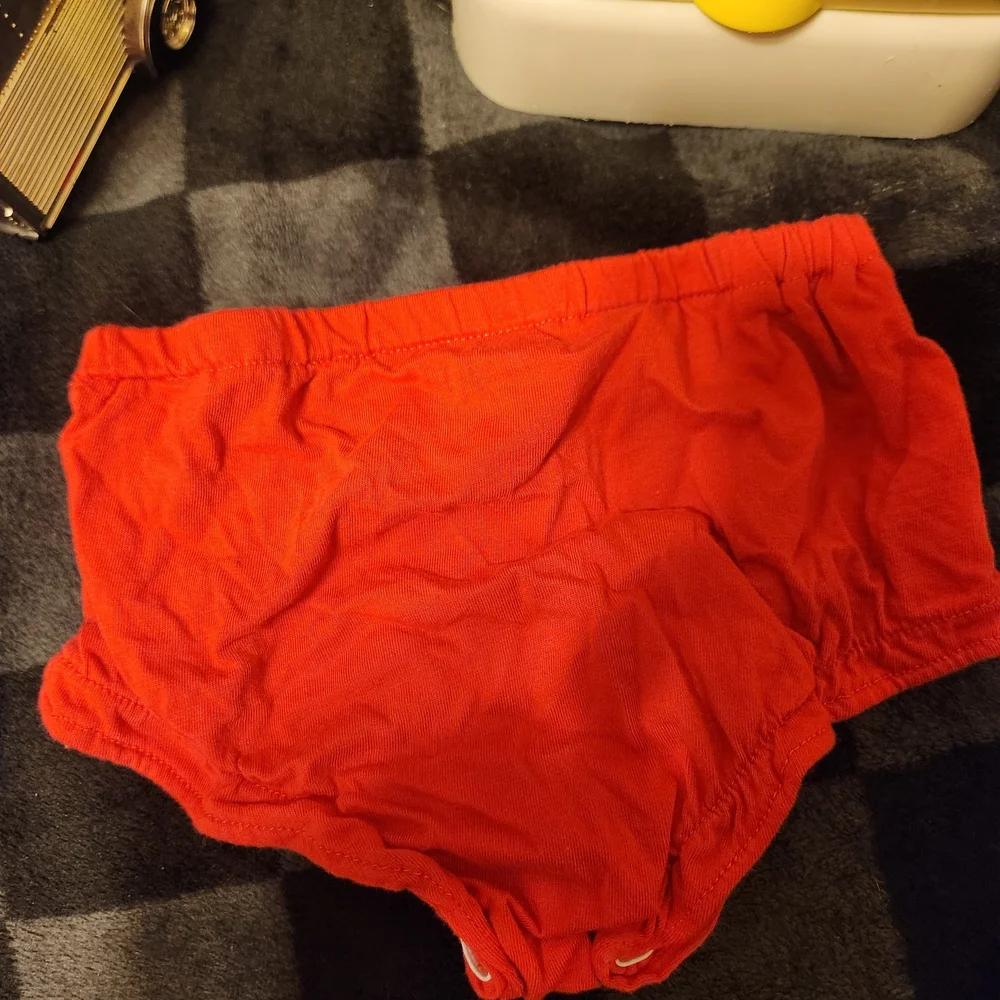 Tommy Hilfiger Bright Red Diaper Cover